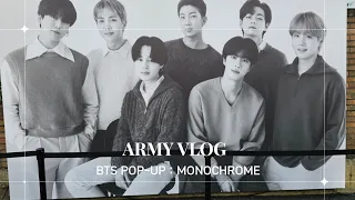 [아미로그] BTS(방탄소년단) POP-UP : MONOCHROME | 팝업스토어 두번째 방문| 너무 행복했던 기억구름 ☺️💜