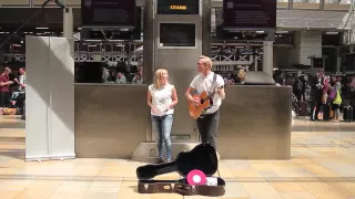 Surprise Wedding Proposal at Paddington Train Station London