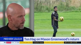 Ten Hag's reaction to Greenwood back in training and Man United latest transfer news today