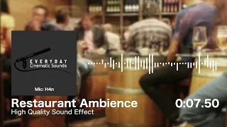 Restaurant Ambience | HQ Sound Effect