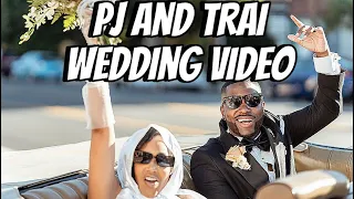 PJ AND TRAI WEDDING VIDEO  | PART 1  #wedding #weddingsurprise #jenniferhudson