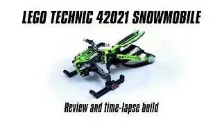 Lego Technic 42021 Snowmobile Build & Review