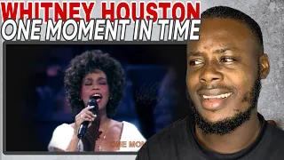 Whitney Houston - One Moment In Time | REACTION