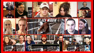 Marvel Studios' Black Widow Official Teaser Trailer Reactions Mashup | Hiktat Reactions | Taskmaster