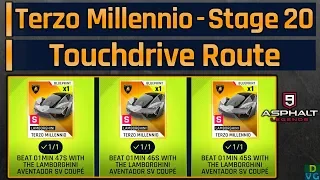 Asphalt 9 | Terzo Millennio Event | Stage 20 - Touchdrive Route