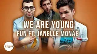 Fun - We Are Young ft. Janelle Monae (Official Karaoke Instrumental) | SongJam