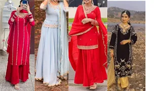 Beautiful handwork partywear suit designs ❤️‍🔥👌💯#trending #viralvideos @SuitideasbyRoop