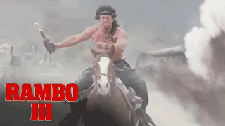 'Rambo & The Soviets Fight In A Brutal Shootout' Scene | Rambo III
