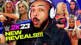 WWE 2K23 NEW WOMEN REVEALED (RATINGS REVEAL REACTION)