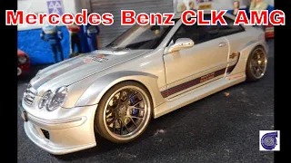 Custom made Kyosho Mercedes Benz CLK AMG DTM coupe 1/18 diecast model