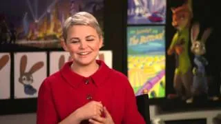 Zootopia: Ginnifer Goodwin "Judy Hopps" Behind the Scenes Movie Interview | ScreenSlam