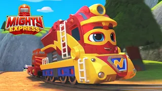Super Nate Saves the Day and MORE | Mighty Express Clips | Cartoons for Kids