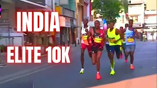 Kenyans BOSS Elite 10K India Road Race 2024