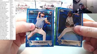 2022 Topps Chrome Baseball Update Sapphire Edition 10 Box Break PYT #1 + Hit Recap