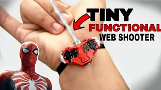 How to make a TINY FUNCTIONAL SPIDERMAN PS4 WEB SHOOTER EASY!