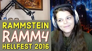 RAMMSTEIN   "Ramm4"  (Hellfest 2016)  -  REACTION