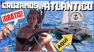 EP29 How to CROSS the ATLANTIC sailing for FREE, on a luxury catamaran