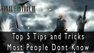 Final Fantasy VII HD - Top 5 Tips and Tricks Most People Dont Know