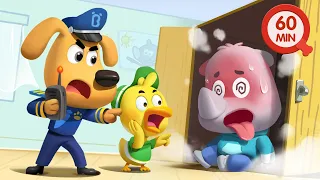 Baby was Taken by A Monster | Safety Cartoon | Kids Cartoon | Sheriff Labrador