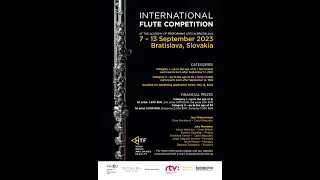 International Flute Competition 2023