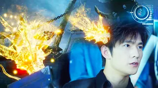 Ye Xiu's stunt dragon's head-up was cracked