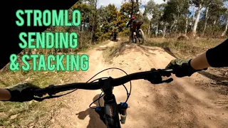 Stromlo Sending and Stacking!!! Strommy East with @Steezy_MTB