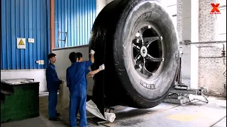 How To Giant Tire Renovation And Aircraft Tire Manufacturing Process