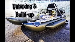 Aquos PF-380 Inflatable pontoon boat - Out of the BOX! #TBNation.