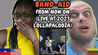 REACTION TO BAND-MAID - From Now On (Live at LOLLAPALOOZA 2023) | FIRST TIME HEARING