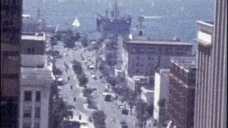 View from 625 Broadway, San Diego California - 1980