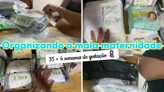 MALA MATERNIDADE DO BEBÊ PELO SUS - tudo que você precisa levar (35 semanas de gravidez)