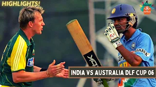 Tendulkar's Airy Drive and Ponting's Riled Reaction | India vs Australia DLF Cup 6th ODI 2006