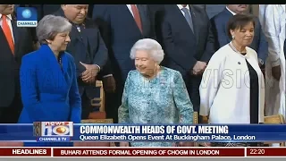 Queen Elizabeth Opens Commonwealth Heads Of Govt Meeting In London