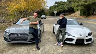 Audi S5 Vs Toyota Supra | Salomondrin