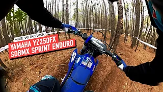 High-Speed Battle: Mike Witkowski Rips SOBMX US Sprint Enduro! Yamaha YZ250FX POV