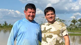 Un Día con el Padre Marcos Galvis y 🔴 Padre Luis Toro ✅ visitando al Abuelo y pescando desde 🇻🇪