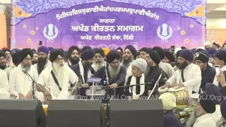 Delhi Smagam 2023 | Amazing Waheguru Moment🌸 Bhai Manpreet Singh Kanpuri Ransbai Kirtan #akj #delhi