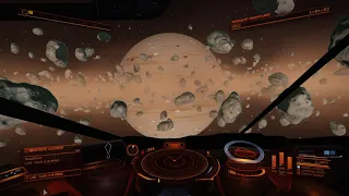 Elite Dangerous: Trying Pack Hounds for Defense while Core Mining...