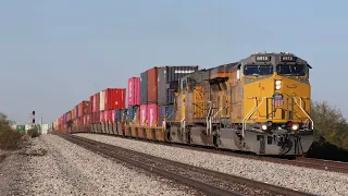 Union Pacific Sunset Route November 2023, featuring fresh UP rebuild, NS ACe, and fast intermodals!