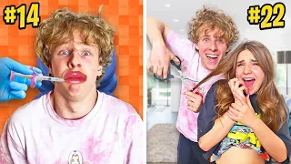 DOING 24 PRANKS IN 24 HOURS!!