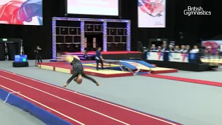 Megan Keally SILVER - 2018 Tumbling British Championships