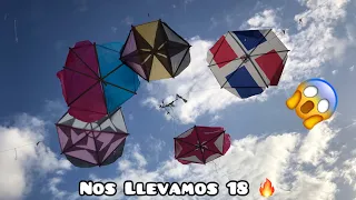 Nos Llevamos 18 🔥 Chichigua Lajiando Volando Chichigua 😱 Haciendo Guiso Papalote O Cometa Kite 🔥