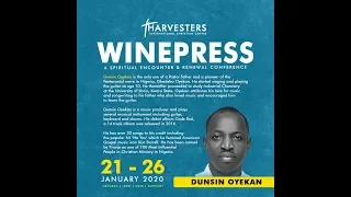 WINEPRESS 2020 | Dunsin Oyekan | Thurs Jan 23, 2020