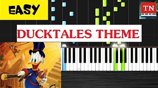 DuckTales - Disney Theme Song | Piano Tutorial [ EASY ]