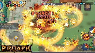 Soul Knight Prequel Gameplay - Pyroknight Endgame Build 1 (Warrior + Pyromancer)