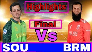 Mens Final highlights Birmingham Phoenix vs Southern Brave highlights BRMvsSOU Final highlights 2021