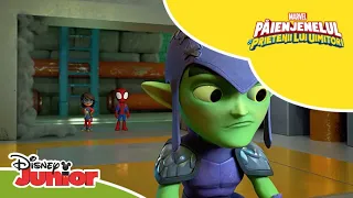 🚽 Monstrul Verde ia apă! | Păienjenelul Marvel și prietenii lui uimitori | Disney Junior România