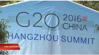 Hội nghị G20 sắp diễn ra ở Trung Quốc