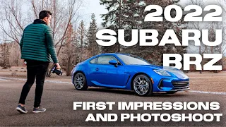 Buying a 2022 SUBARU BRZ?? Sport-Tech Edition Driving First Impressions and Photoshoot