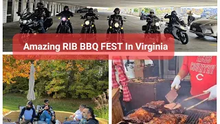 Motorcycle Ride To An Unbelievable RIB BBQ Fest Extravaganza | desi_enthusiast